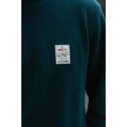 Mushroom trio crewneck insignia blue
