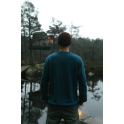 Mushroom trio crewneck insignia blue