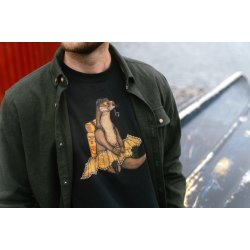 The otter way t-shirt moonless night