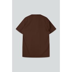 Lazy lumber t-shirt chicory coffee