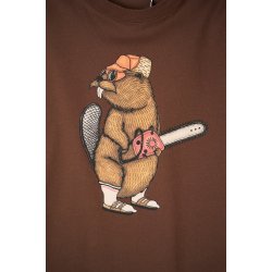 Lazy lumber t-shirt chicory coffee