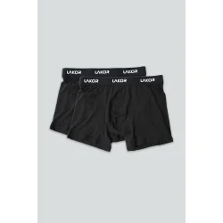 Lakor bamboo boxers 2 pak sort 