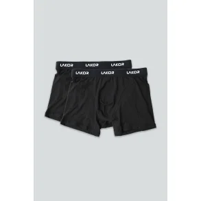 Lakor bamboo boxers 2 pak sort 
