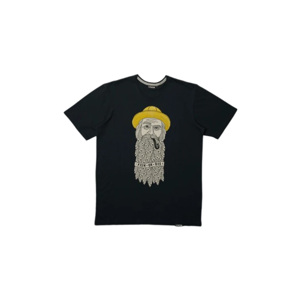 Lakor fishy beard t-shirt moonless 