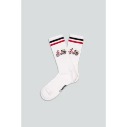Lakor red puch socks