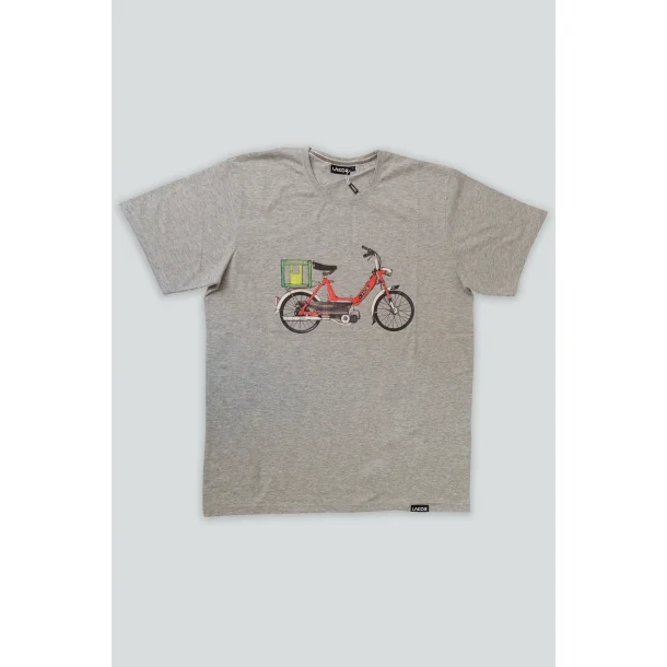Lakor red puch tee grey