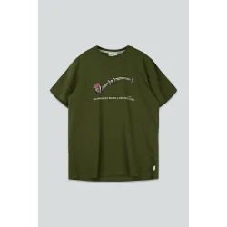 Lakridspibe t-shirt rifle green