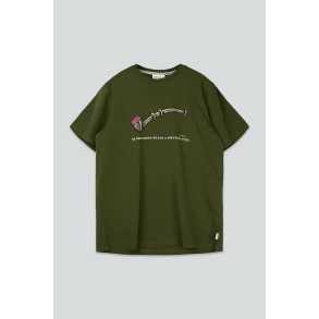 Lakridspibe t-shirt rifle green