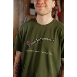 Lakridspibe t-shirt rifle green
