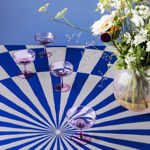 Cirkus dug bl� 140x240 cm.