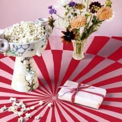 Cirkus dug rd 140x340 cm.