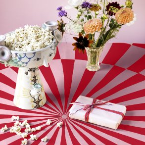 Cirkus dug r�d 140x340 cm.