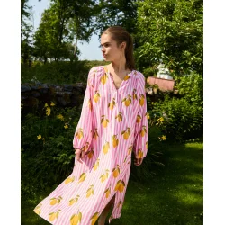 Lara dress pink lemon 