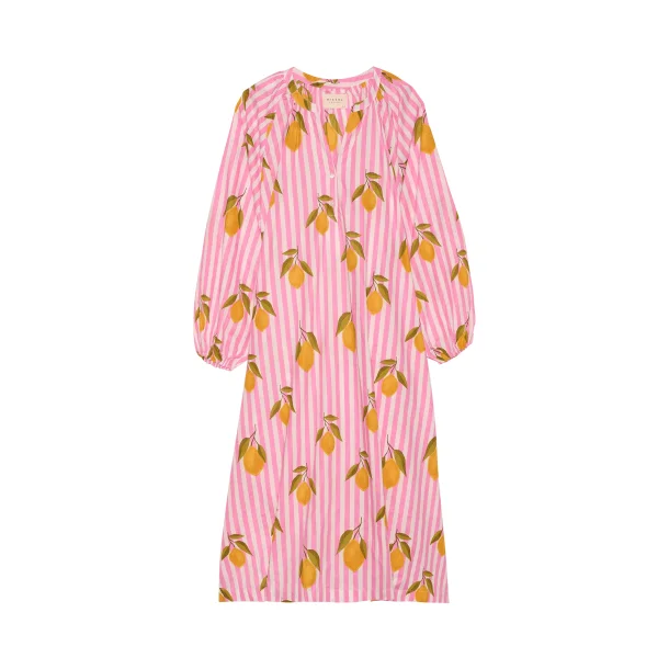 Lara dress pink lemon 