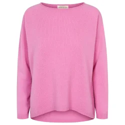 Leda wool pink melange 