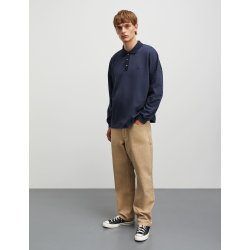 Light terry polo sweat parisian night