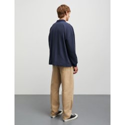 Light terry polo sweat parisian night