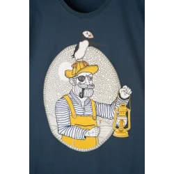 Light the way t-shirt blueberry 