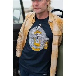 Light the way t-shirt blueberry 