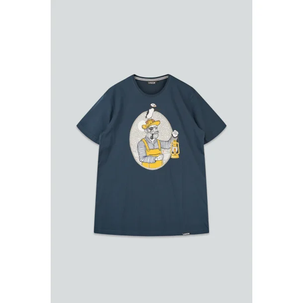 Light the way t-shirt blueberry 