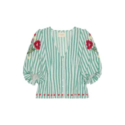 Lotta shirt green stripes 