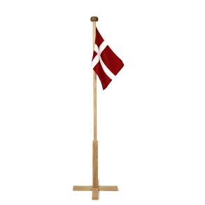 Luksus flagstang i egetr� 180 cm
