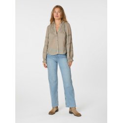 Lyla s voile blouse smoke green 