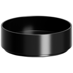 Lysestage 9x3 cm matte black