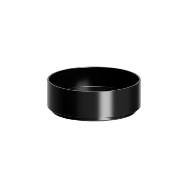 Lysestage 9x3 cm matte black