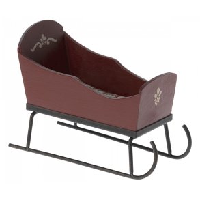 Sleigh, mouse - red