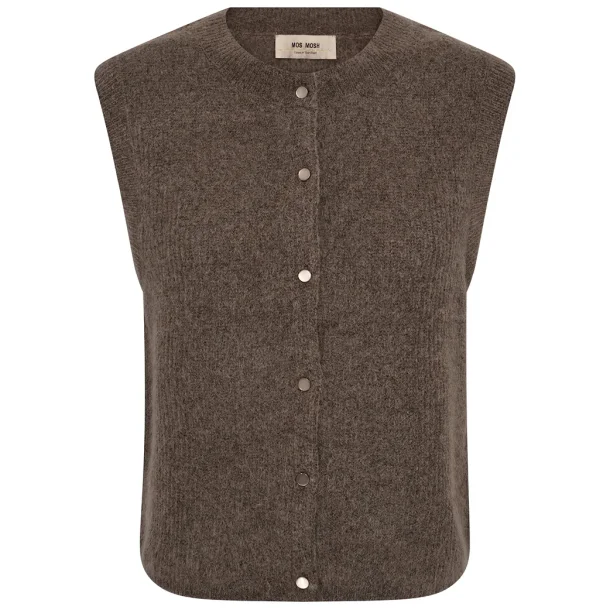 MMAlmine thora knit vest falcon