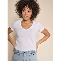 MMArden organicv-ss tee white