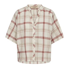 MMAssia Check shirt cowhide