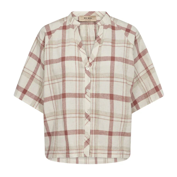 MMAssia Check shirt cowhide