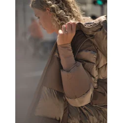 MMAvon block jacket chocolate chip