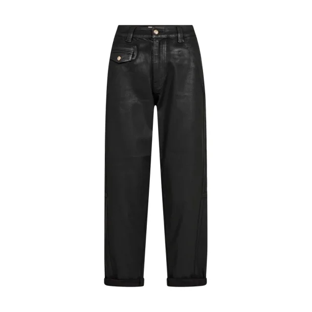 MMAymen coated pant black