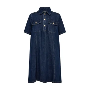 MMBiba east dress dark blue