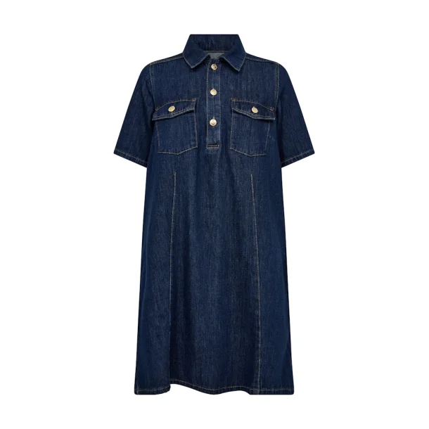 MMBiba east dress dark blue