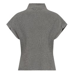 MMBiola bine knit vest grey melange