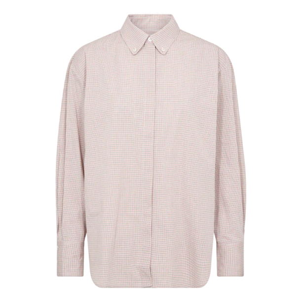 MMBritze check shirt dusty rose 