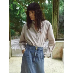 MMBritze check shirt dusty rose 