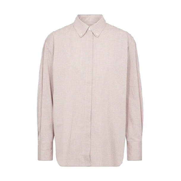 MMBritze check shirt dusty rose 