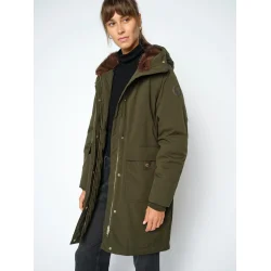 MMCali faux fur jacket rosin