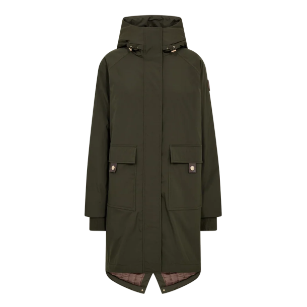 MMCali faux fur jacket rosin
