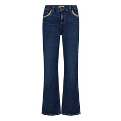 MMCecillia perla jeans dark blue
