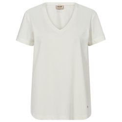 MMDala v-ss basic tee ecru