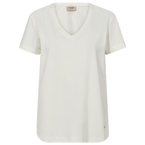 MMDala v-ss basic tee ecru