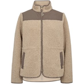 MMElida eli teddy jacket feather gr