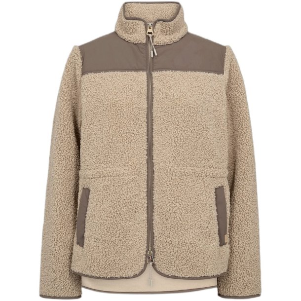 MMElida eli teddy jacket feather gr