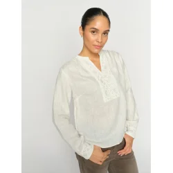 MMEvanda LS blouse ecru 